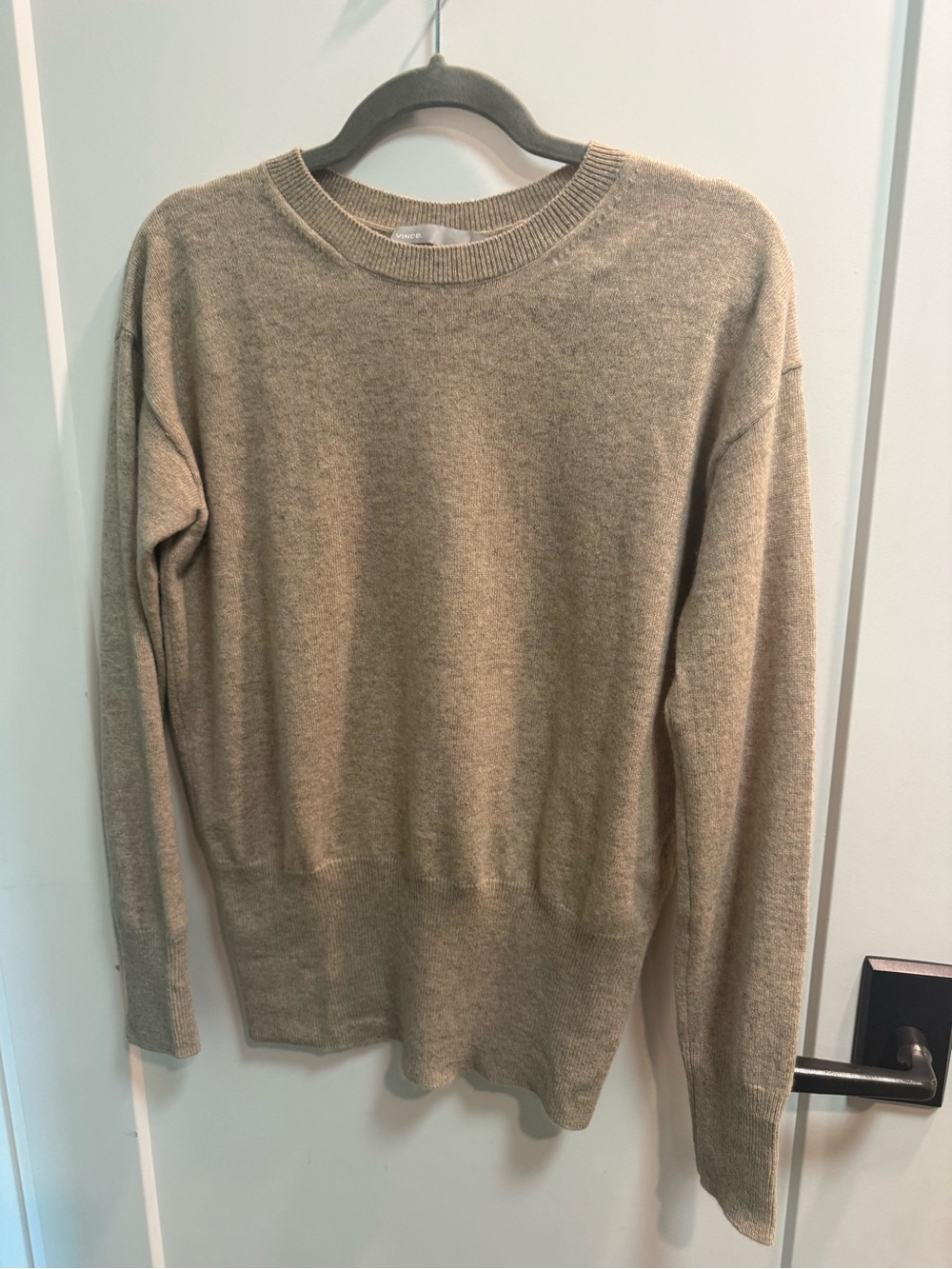 Vince Crewneck Sweater in Taupe